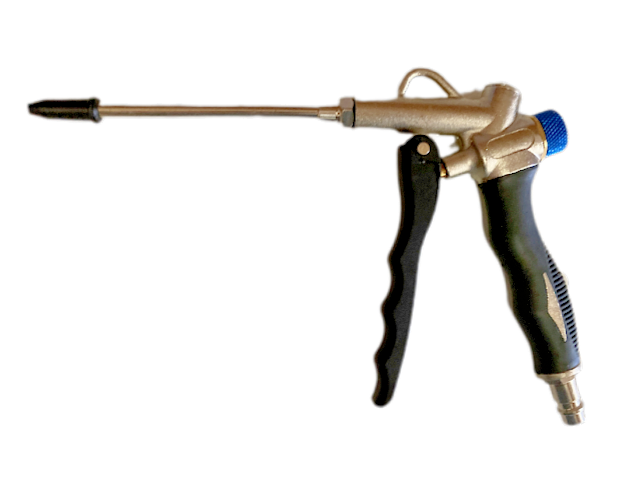 US PRO TOOLS DUST GUN WITH 120MM NOZZLE - FLOW CONTROL AND TWIN AIR INLETS 8794