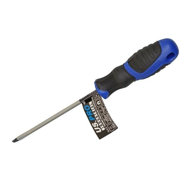 Flat Head Magnetic Screwdriver Slotted 4mm X 100mm SL4 Premium S2 hardened steel