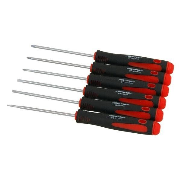 6pc Precision Screwdriver Set Flat 2mm 2.5mm 3mm Phillips PH0 PH00 PH000 CT2222