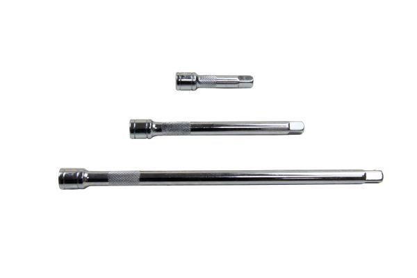 US Pro 3pc 3/8''dr Extension Bar Set 75MM 150MM 250MM Socet Ratchet Tool 4143