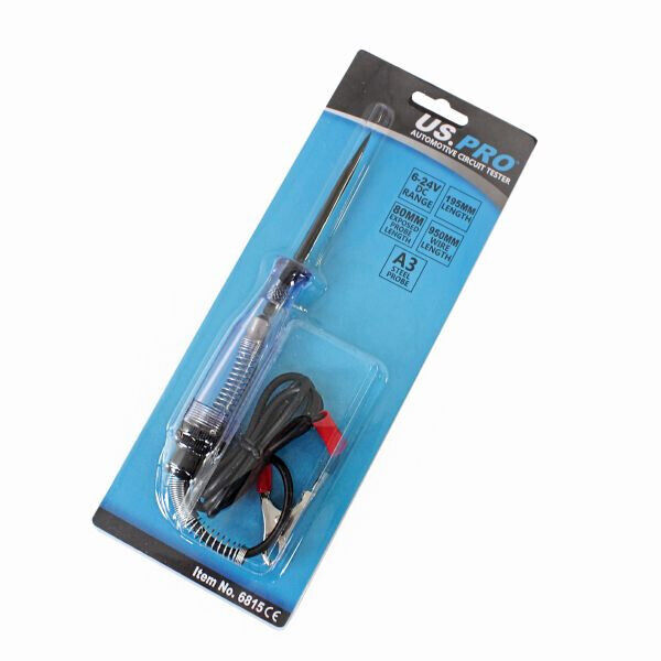 US PRO Tools Auto Circuit Tester, 6 - 24V Automotive Electrical Tester FUSE 6815