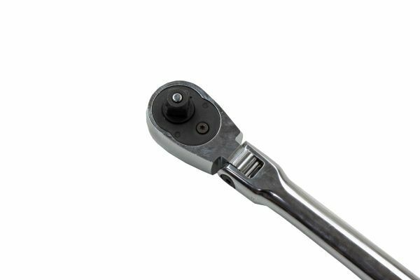 US Pro 3/8" DRIVE FLEXI HEAD RATCHET LONG REACH FLEXIBLE / SWIVEL HEAD 457MM