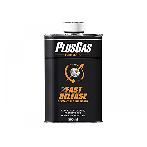 PLUS GAS Dismantling Lubricant Tin 500ml Penetrating Degreaser Seized Rust