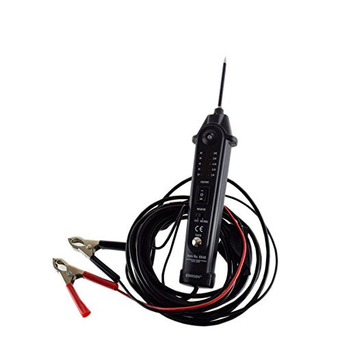 AUTOMOTIVE POWER PROBE WITH LIGHT by US PRO TOOLS 2~24v Electrical Circuit Test