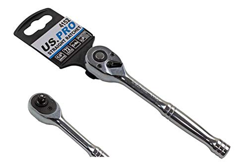 US Pro by BERGEN 1/4dr QUICK RELEASE STRAIGHT RATCHET 4152