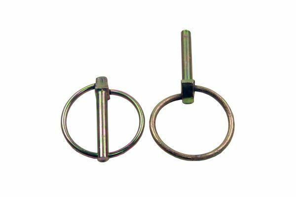 US PRO 50pc 4.5mm Lynch Pins Ring Clip Set Retaining locking Shaft Pin 35mm 9142
