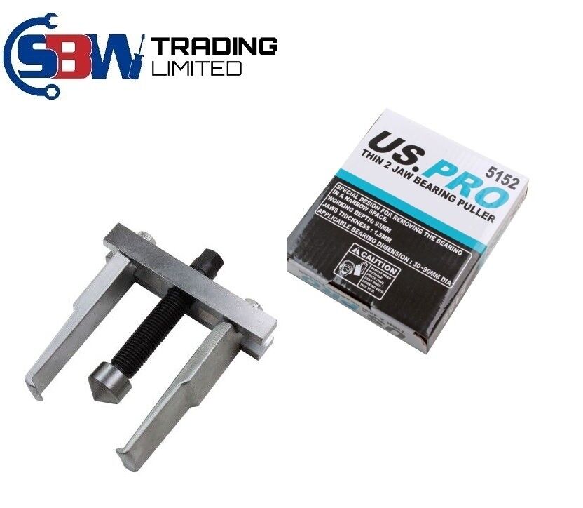 US PRO Tools Thin 2 Jaw Bearing Gear Puller Remover, Bearings Gears NEW 5152