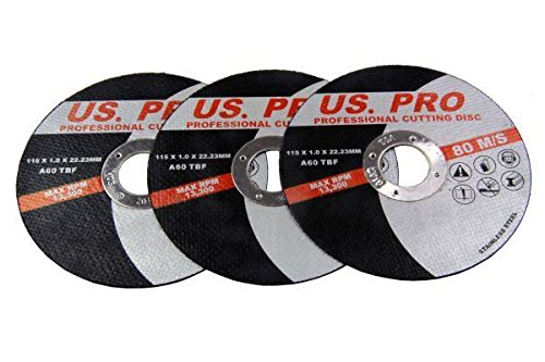 50 X Metal Cutting/Slitting Disc Ultra Thin 115mm (4-1/2") X 1mm fast  stainless