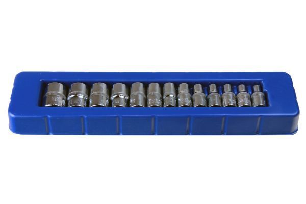 US PRO 13PC 1/4" DR SHALLOW SOCKETS 4-14MM Bergen Metric Ratchet Short Tool 2077