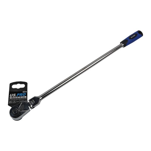 US PRO 3/8" DR 72T 457MM Flexi Head Giraffe Ratchet