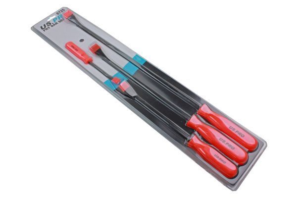 US PRO by BERGEN Tools 4PC PRY BAR SET 6725