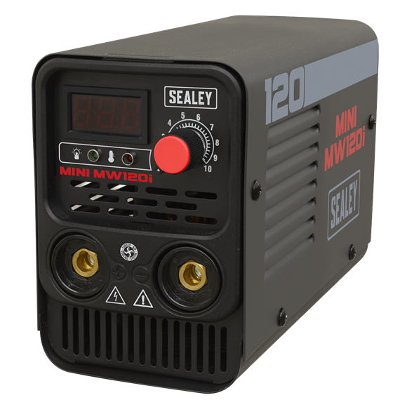 Sealey Inverter Welder 120A 230V LED Display Ultra-Compact ARC/MMA Portable