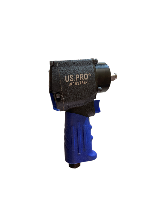 US PRO Industrial 1/2” Drive Mini Air Impact Gun 680 Nm or 1070 Nm NBT 8607