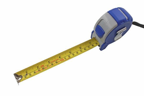 US PRO Tools 7.5 Meter / 25FT Grip Lock Tape Measure With Nylon Coating 9064