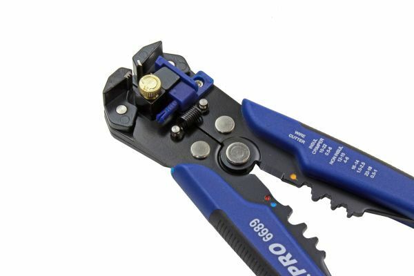 US PRO Wire Stripper, Cutter, Terminal Crimper Multi-tool Cable Crimping 6689