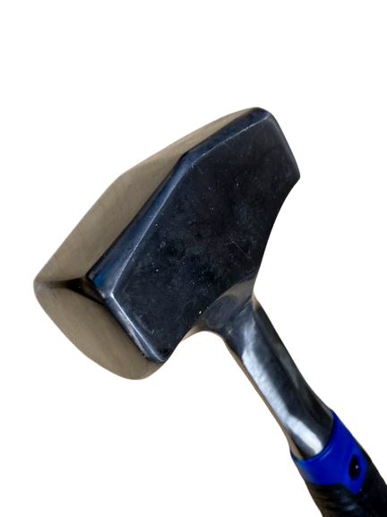 US PRO Tools 2LB One Piece Steel Club Hammer Fibreglass Handle Lump Mash Hammer