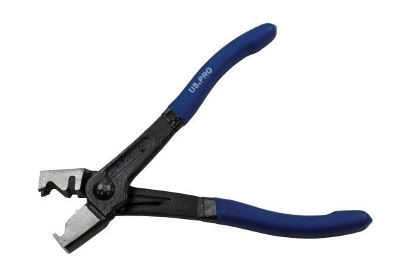 US PRO by BERGEN CLIC-R COLLAR  HOSE PLIERS ANGLE TYPE 1823