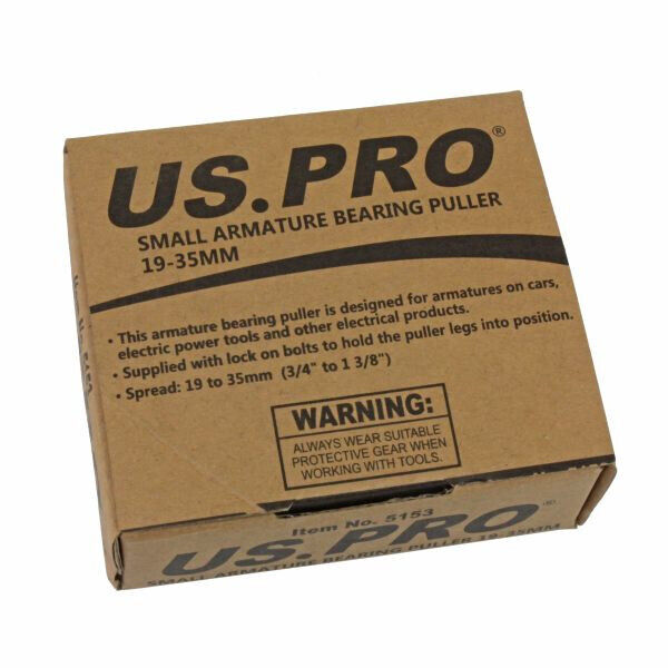 US PRO Tools Small Bearing Bush Seal Puller 19-35mm, Armature NEW 5153