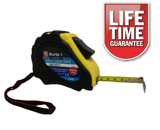 10 Metre ( 33FT ) Self Locking Tape Measure With Magnetic Tip Heavy Duty 33 Foot
