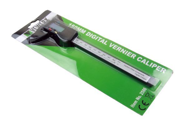 Digital Vernier Caliper 6" 150MM LCD Internal External Electronic Measure 2586