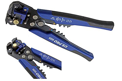 US PRO Wire Stripper, Cutter, Terminal Crimper Multi-tool Cable Crimping 6689