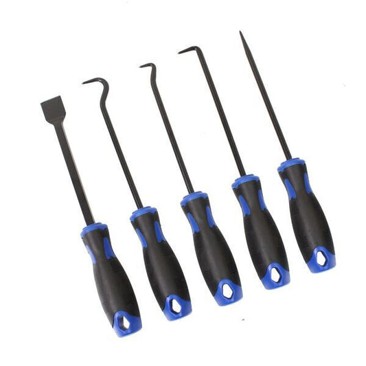 US PRO 5pc Heavy Duty Pick Hook Scraper Set 260mm Gasket O Ring Seal Puller 5042