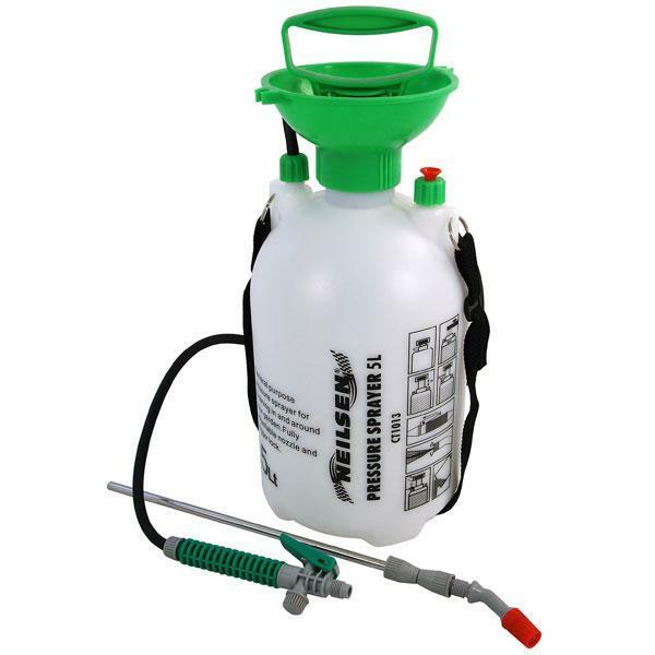 5L Garden Pressure Sprayer – Portable Hand Pump Chemical Weed Spray Bottle