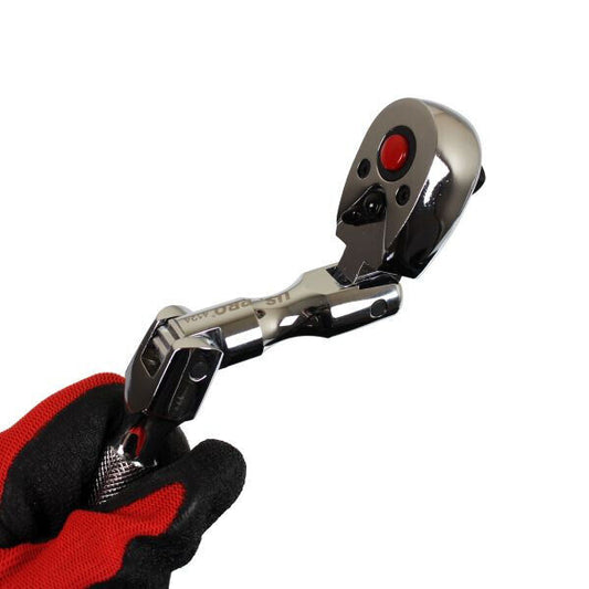 US PRO 3/8 Ratchet Flexi Multi angle Quick Release Reversible Socket Wrench