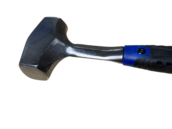 US PRO Tools 2LB One Piece Steel Club Hammer Fibreglass Handle Lump Mash Hammer