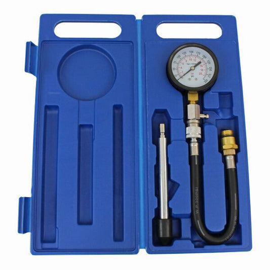 US PRO Pertol Compression Tester Kit Engine Pressure Cylinder Test Gauge