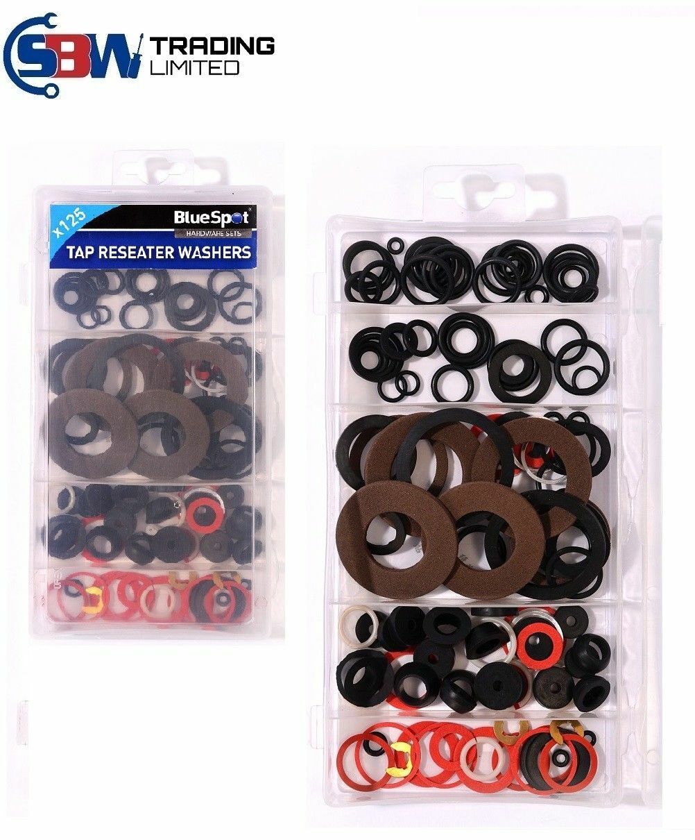 BlueSpot Tap Reseating Washer Mixed Reseater Pack Faucet Rubber Fibre 40536