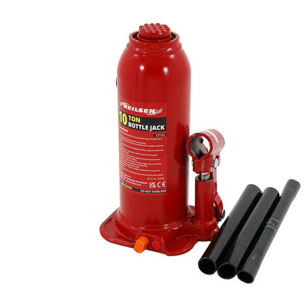 10 Ton Heavy Duty Professional Hydraulic Bottle Jack Car Truck Boat Lifting