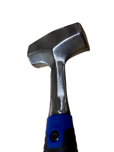 US PRO Tools 2LB One Piece Steel Club Hammer Fibreglass Handle Lump Mash Hammer