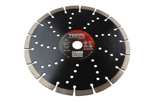 230mm 9'' Inch Diamond Cutting Disc Stone Brick Tile Slabs Masonry Angle Grinder