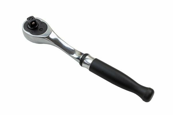 US PRO INDUSTRIAL 3/8" dr 90t Curved Ratchet, Aluminium Handle, NEW 4197