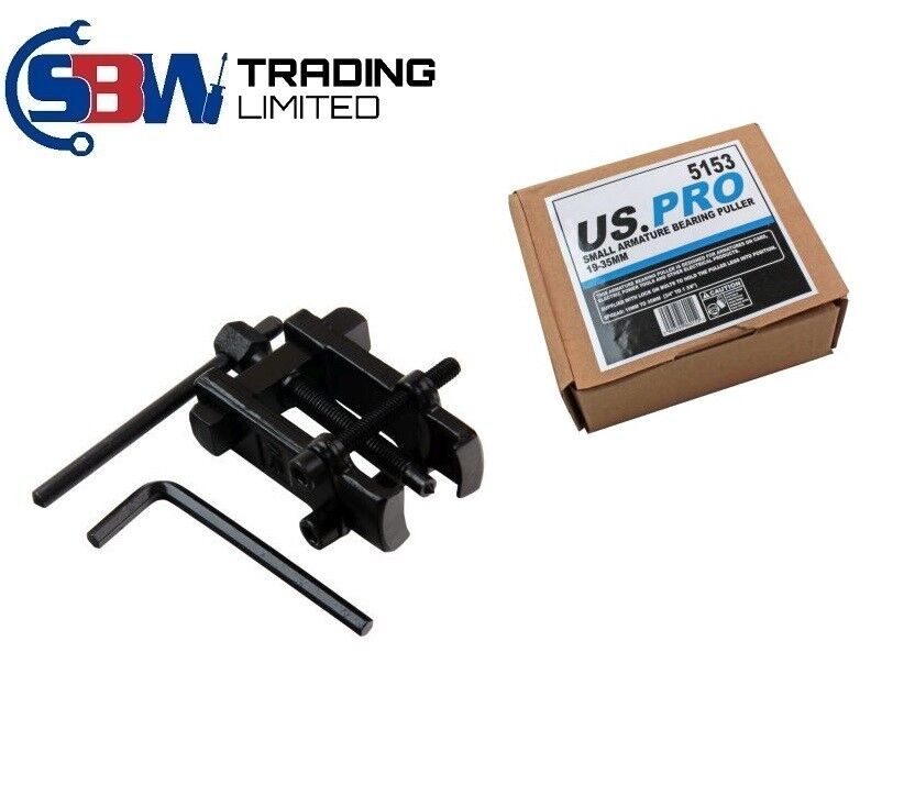 US PRO Tools Small Bearing Bush Seal Puller 19-35mm, Armature NEW 5153