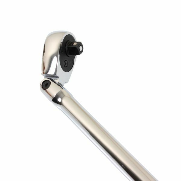 US Pro 3/8" DRIVE FLEXI HEAD RATCHET LONG REACH FLEXIBLE / SWIVEL HEAD 457MM