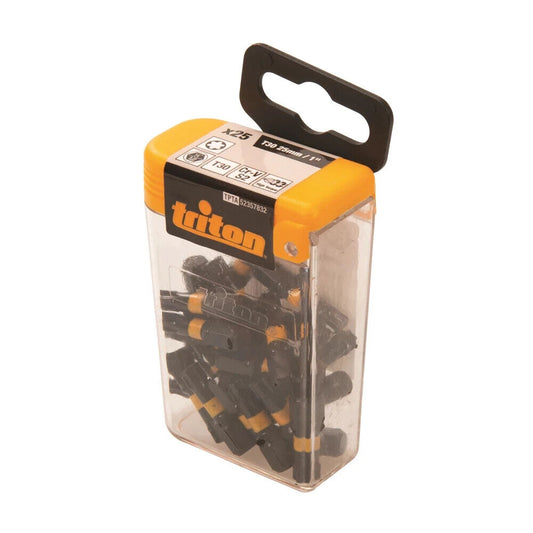 Triton T30 Screwdriver Impact Driver Bit Pack Torx Star Bits 25pk T30 25mm