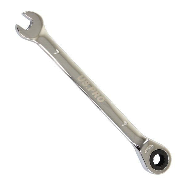 US Pro 7mm Ratchet Spanner Combination Gear Wrench Metric Tool  3568