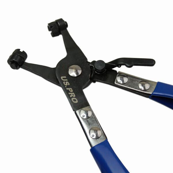 US PRO Hose Clip Pliers Removal Pipe Clamp Tool Swivel Head (Straight) 3358