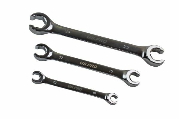 US Pro by Bergen Tools 6pc Brake Flare Nut Spanners Wrench set 8-24mm 2046