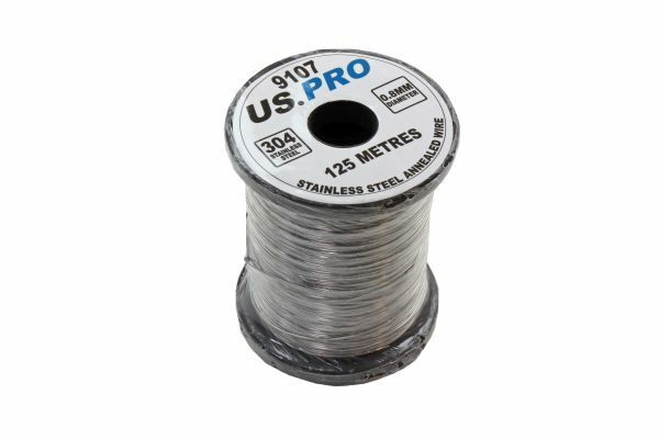 US PRO Stainless Steel Lock Wire Lockwire Safety Wire 0.8mm 125 Metres