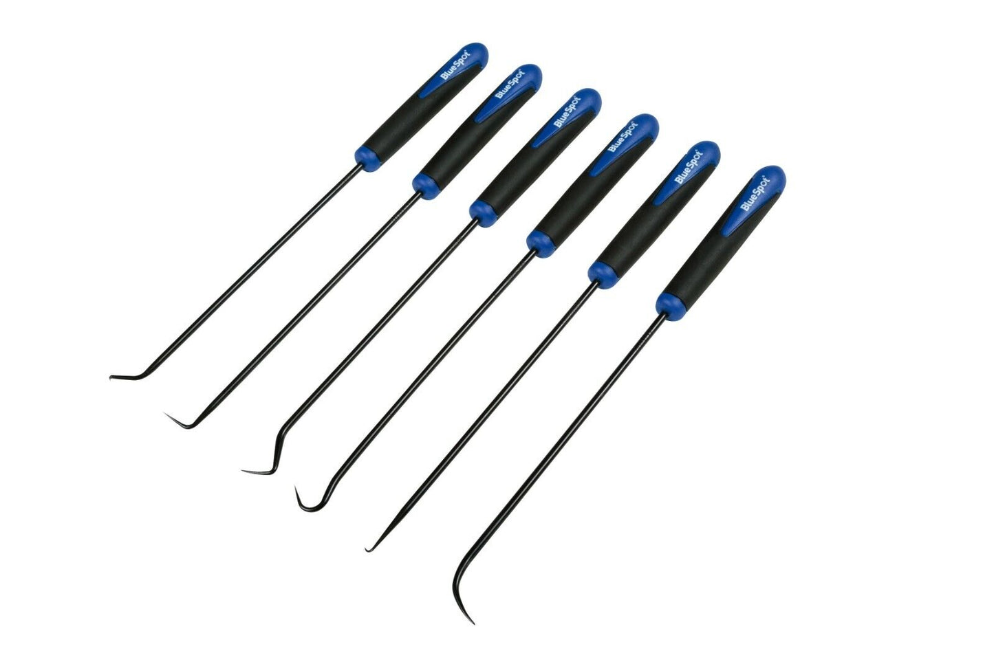 6pc EXTRA LONG HOOK & PICK TOOL SET Straight & Angled Podger O Ring Picks ORING