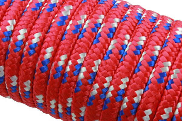 VEWERK 12mm Polypropylene Diamond Braided Rope Poly Cord 30 Meters 9021