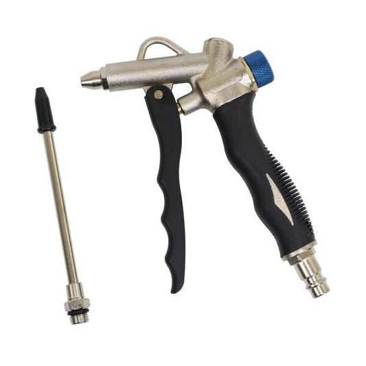 US PRO TOOLS DUST GUN WITH 120MM NOZZLE - FLOW CONTROL AND TWIN AIR INLETS 8794